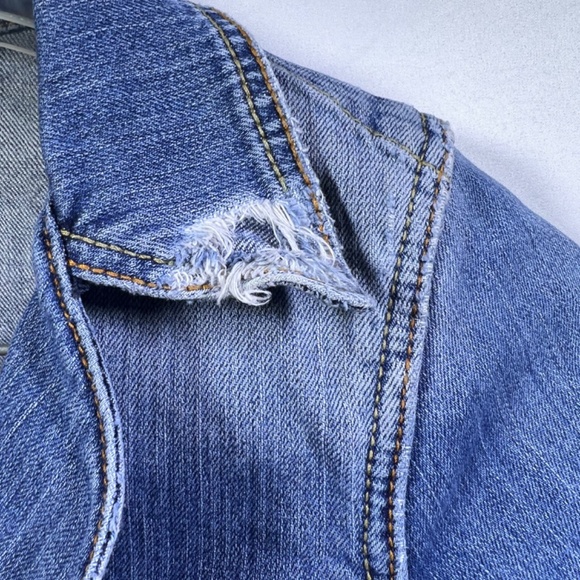 J & Company Vintage Denim Jacket Womens M: Pre-Owned - Picture 5 of 16